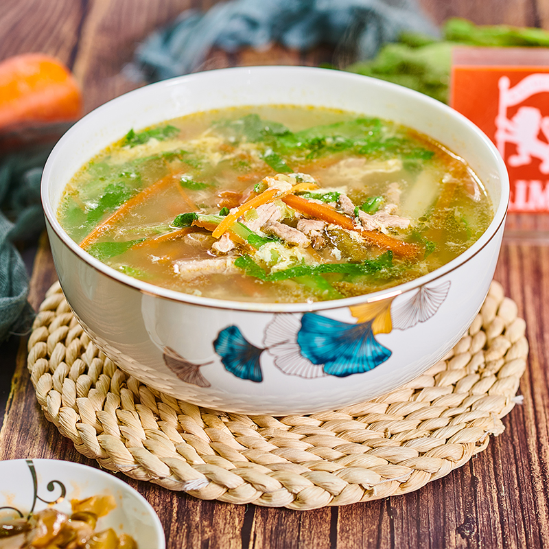 榨菜肉丝汤
